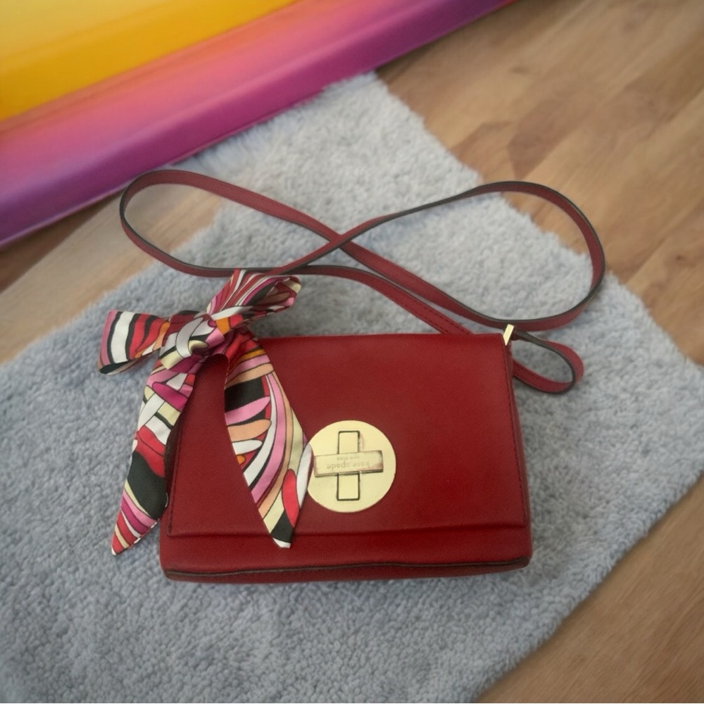 Kate Spade-Leather mini shoulder bag-approx. 5”x9”x1”-Retail $125